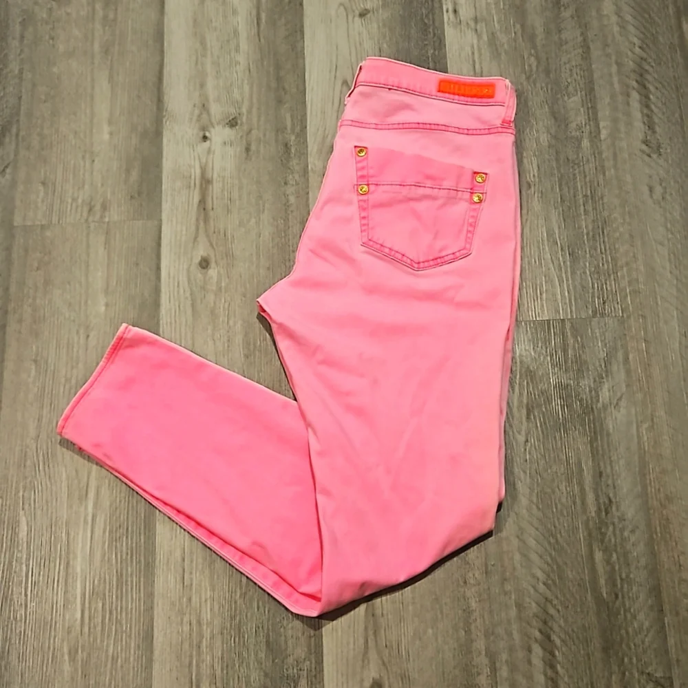 Rock & Republic Pink Jeans sz 16 - Picture 6 of 12